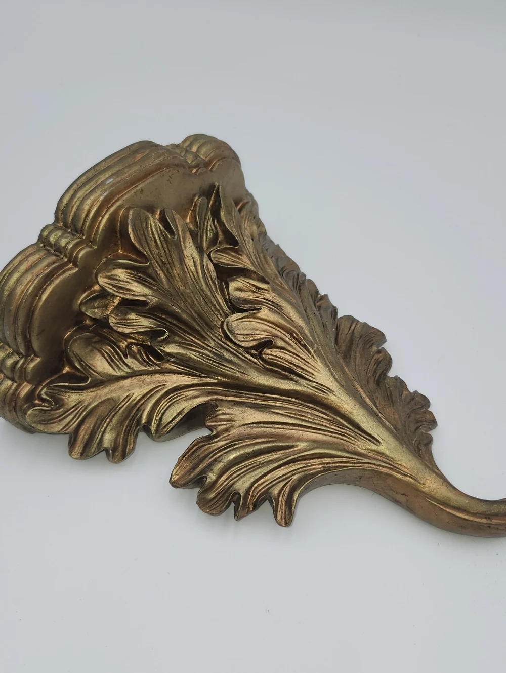 vintage Gilt Gold Wall Shelf corbel gilded 7.5